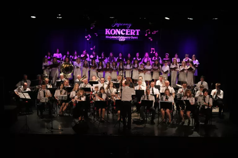 Koncert Jesienny Miejskiej Orkiestry Dętej OSP w Grajewie