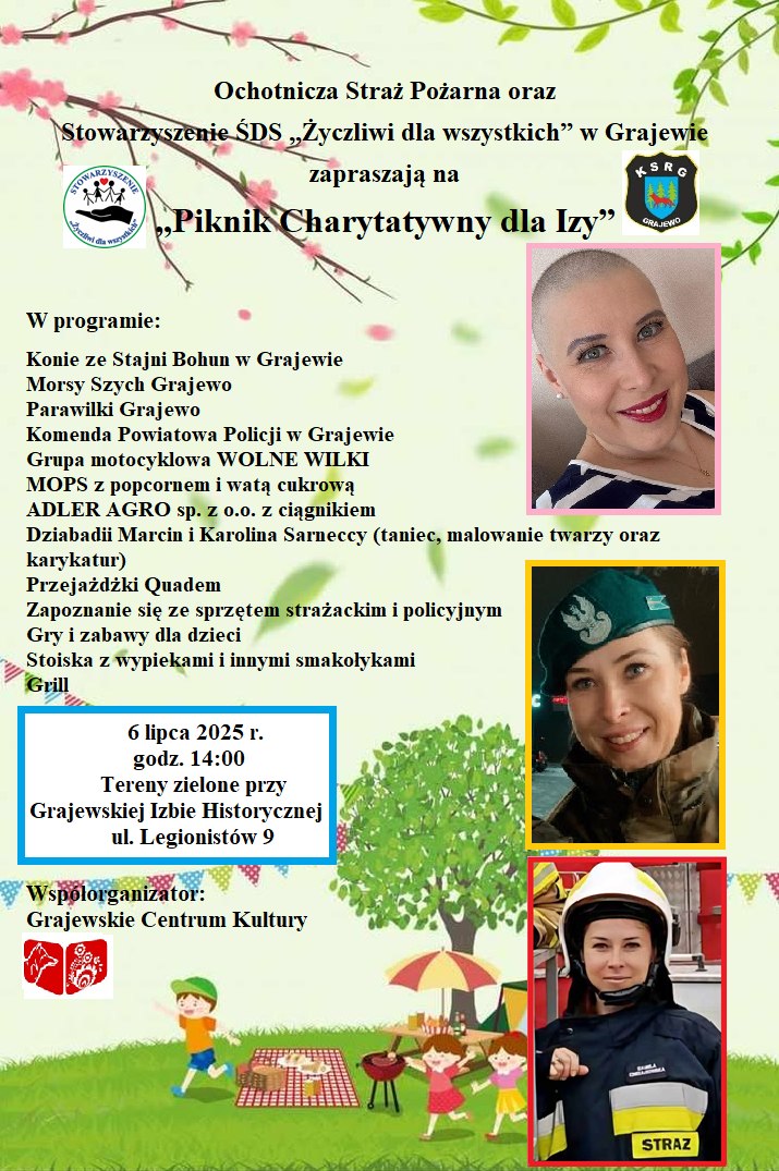 PIKNIK CHARYTATYWNY DLA IZY